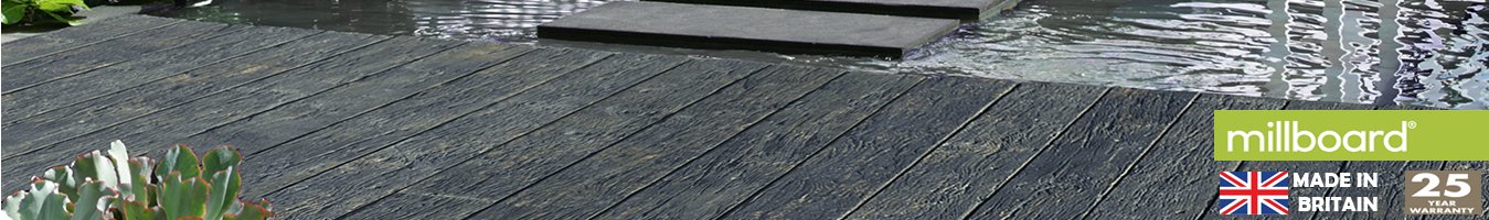 Millboard Carbonised Oak Collection